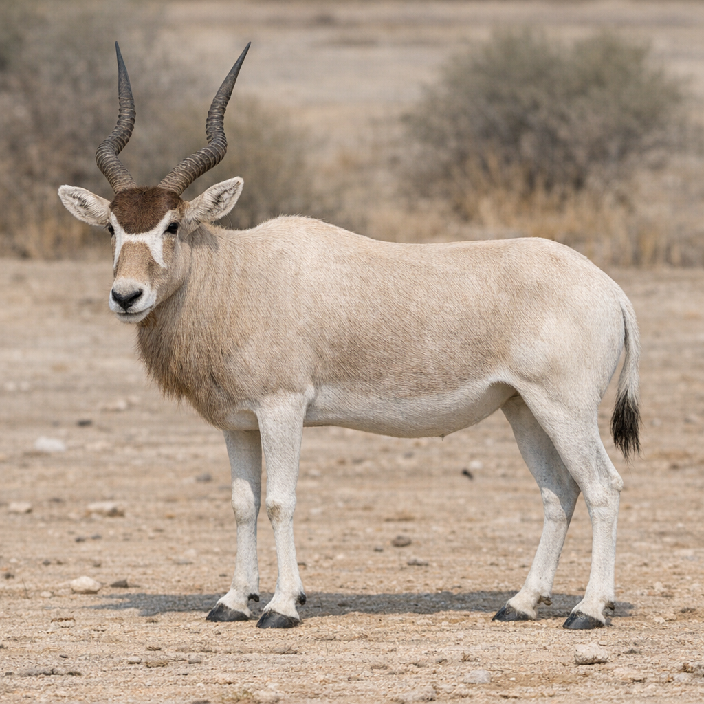 Addax illustration