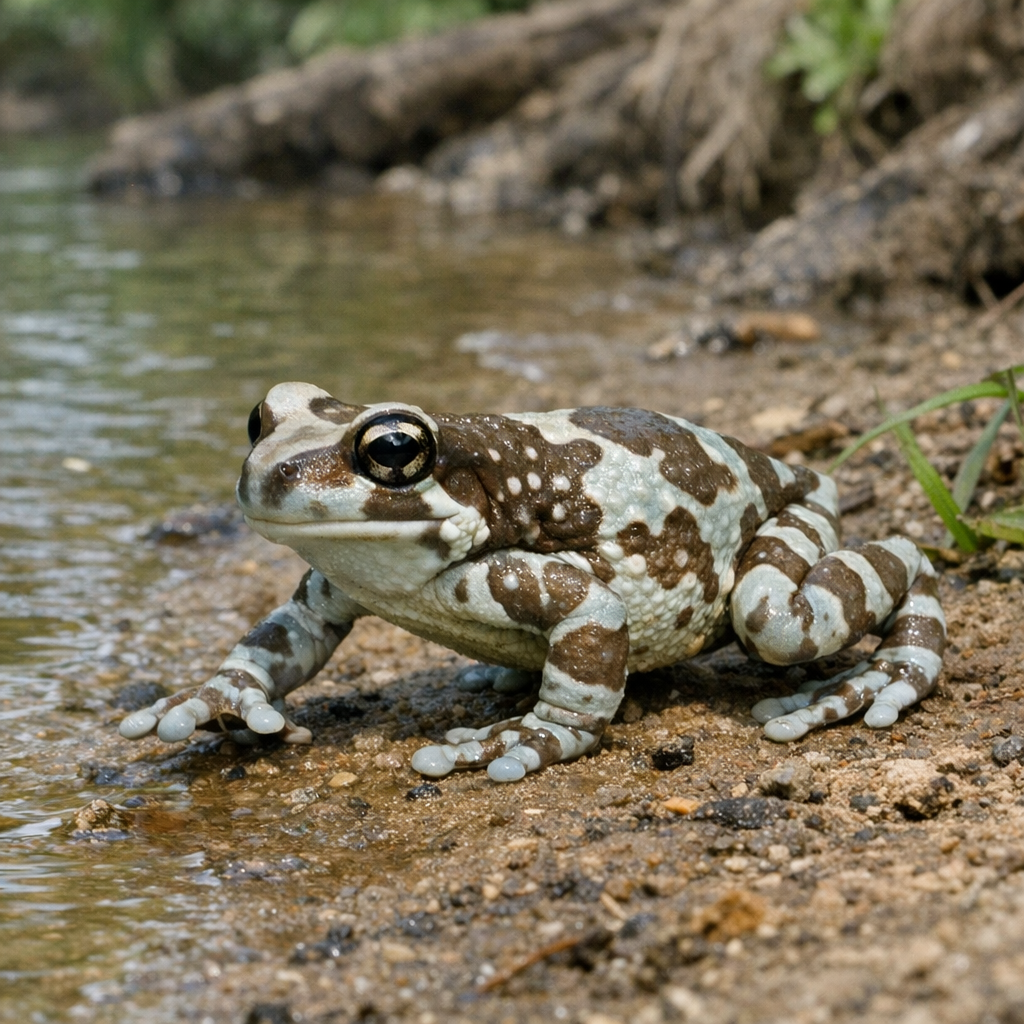 Amazon Milk Frog illustration